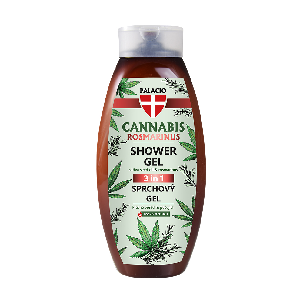 Palacio Konopny żel pod prysznic 3w1 500ml