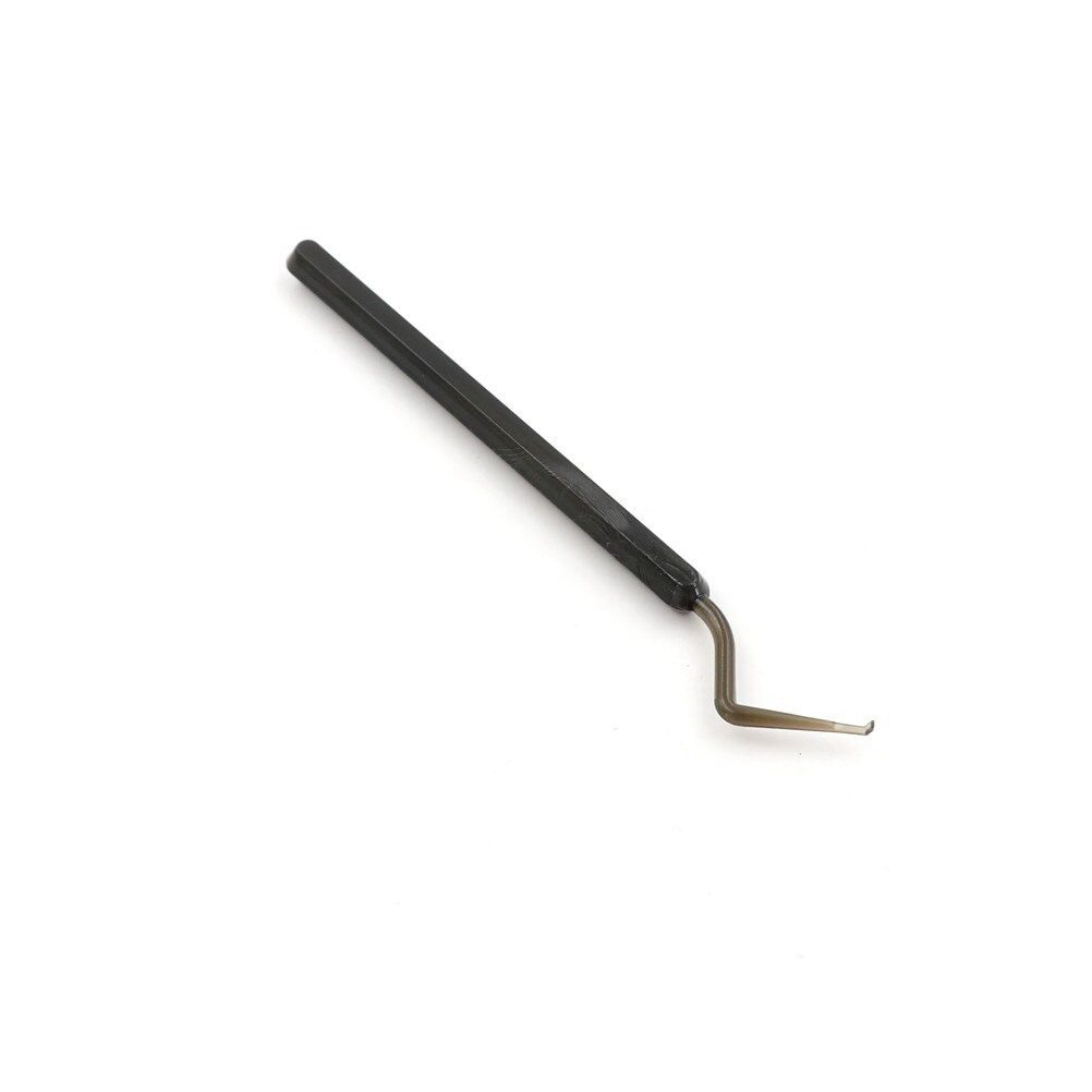 Łyżeczka do przekładania larw plastikowa czarna