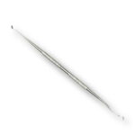 Łyżeczka do przekładania larw metalowa prosta