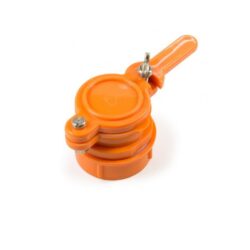 Zawór klapowy do odstojnika 48mm pomarańczowy