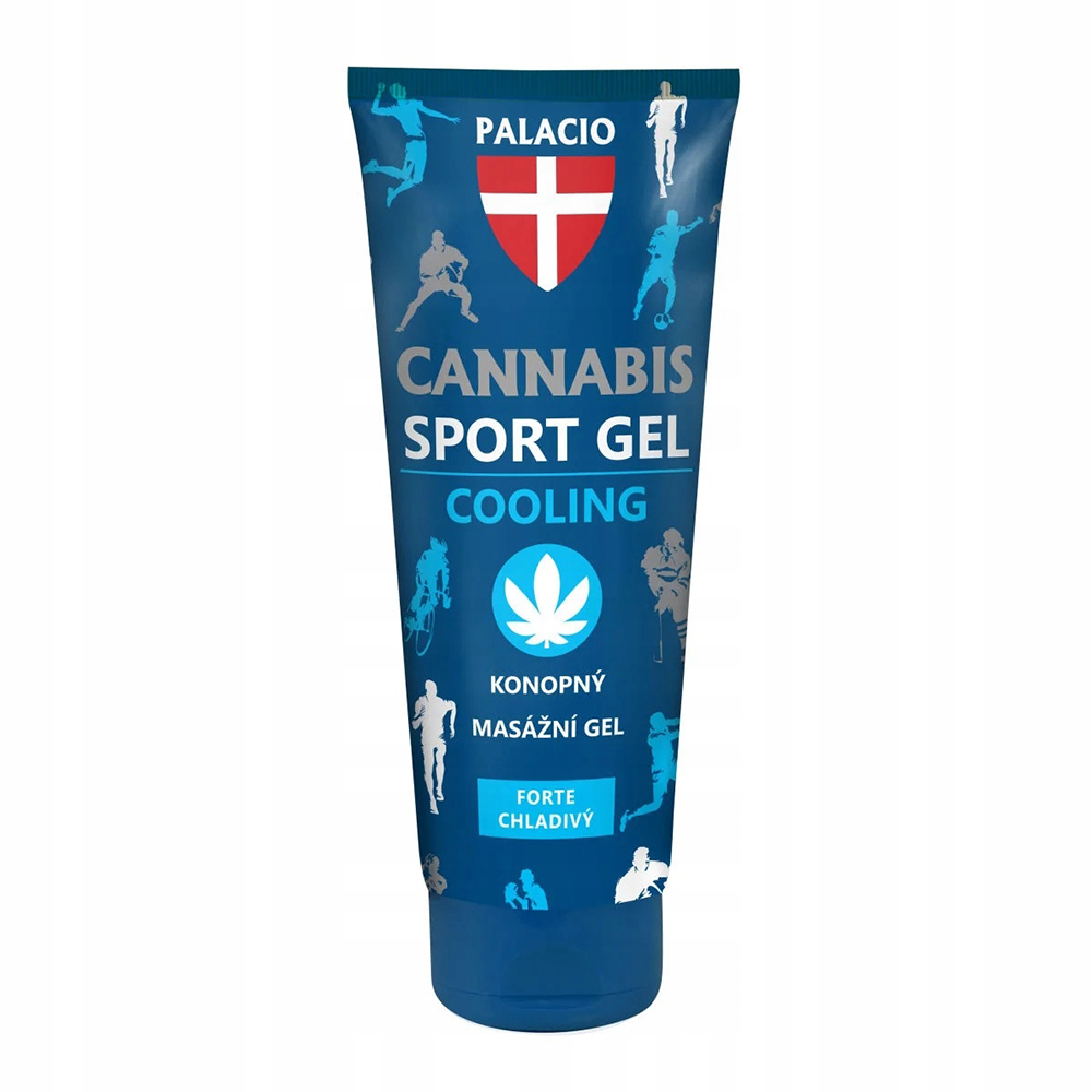Palacio Cannabis Sport Gel CHŁODZĄCY żel do masażu mięśni 200 ml