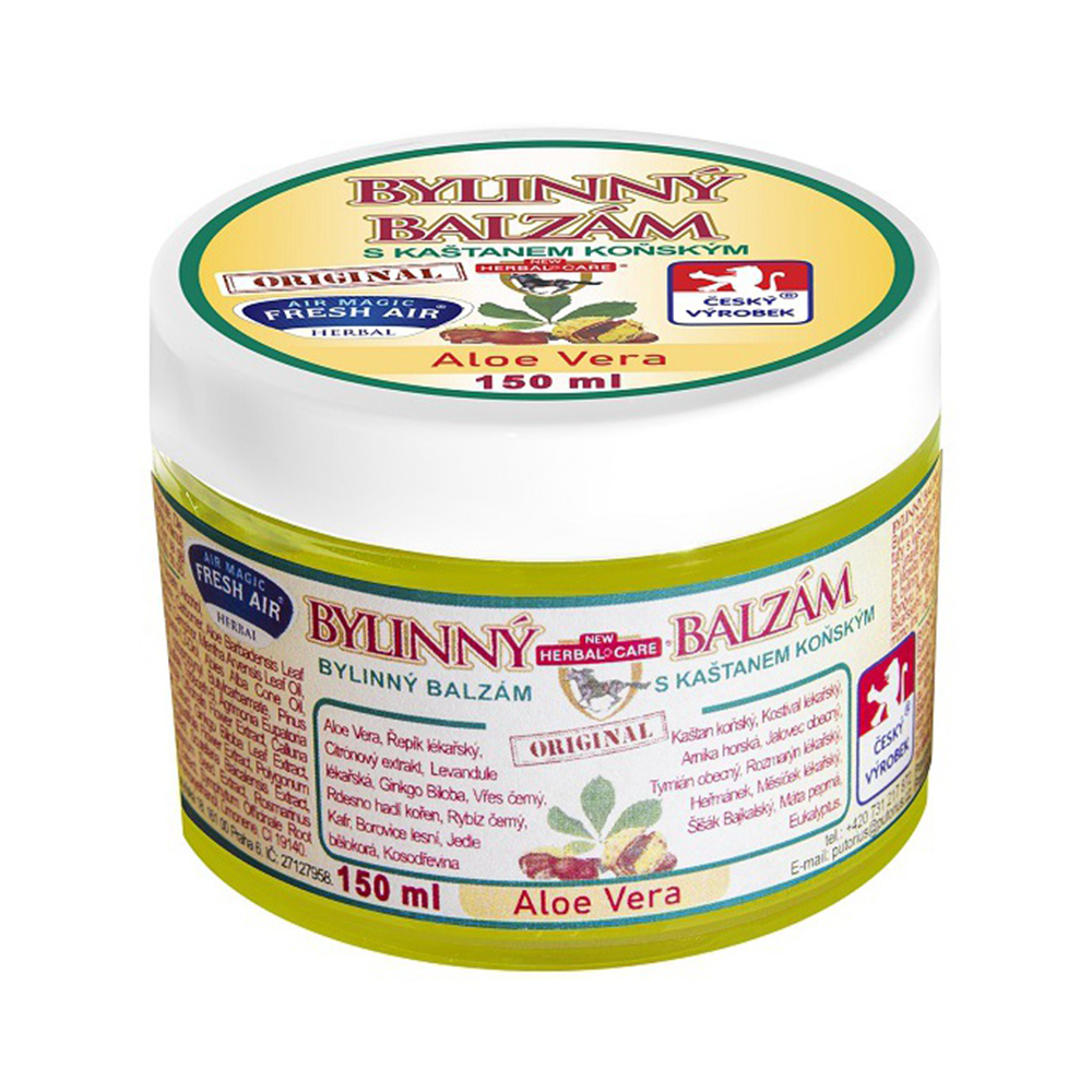 Putorius Ziołowy balsam z kasztanowcem końskim i aloesem 150 ml