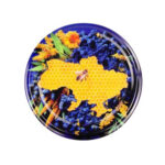 100x wieczko zakrętka na słoik • wzór P04