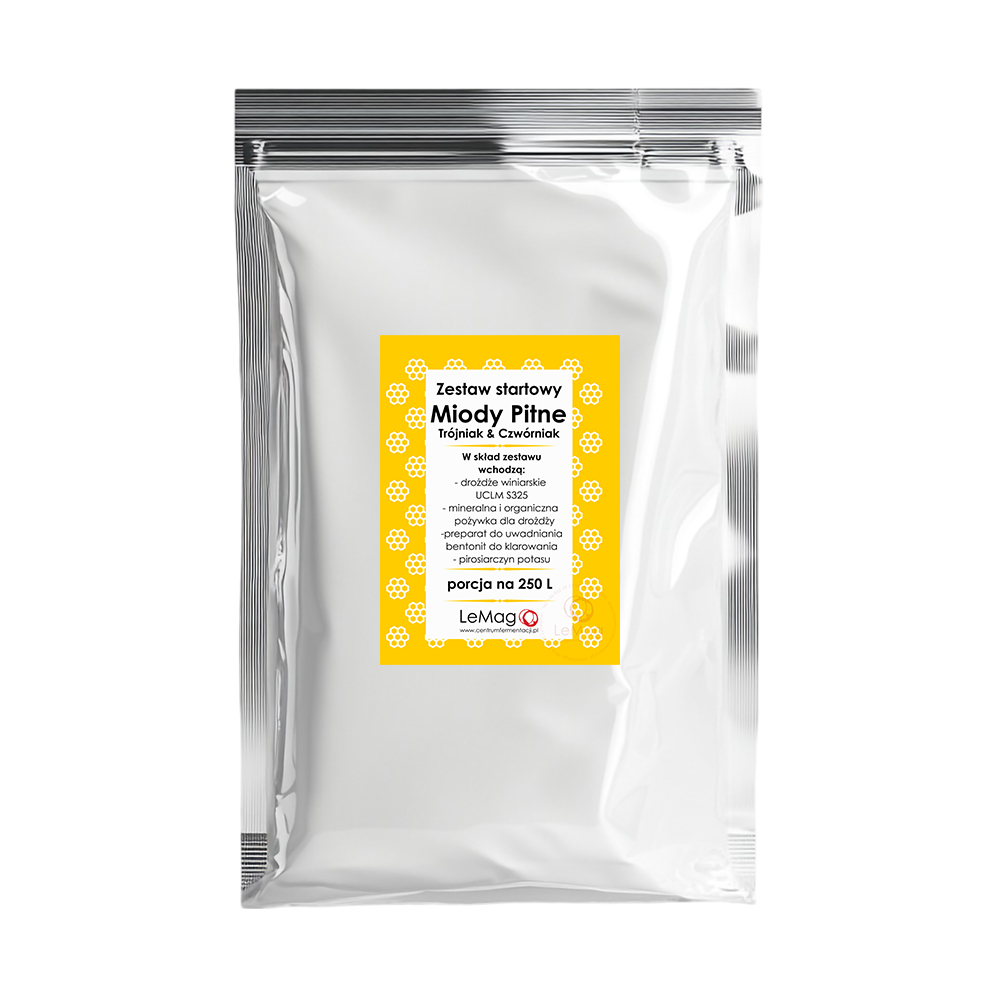 Zestaw startowy do miodu pitnego Trójniak/Czwórniak na 250l