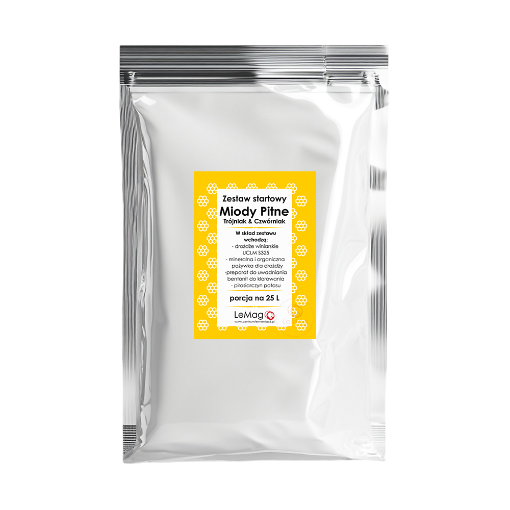 Zestaw startowy do miodu pitnego Trójniak/Czwórniak na 25l