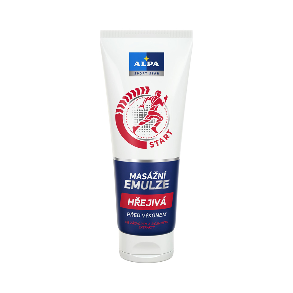 Alpa Sport emulsja rozgrzewająca do masażu 210 ml