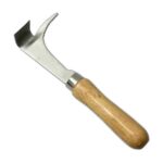 Skrobak z hakiem, dłuto nierdzewne